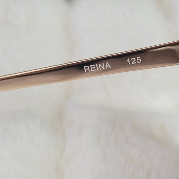 QUAY // ltd ed jlo collaboration white rose gold mirror lens ivory frame cateyes main image 8